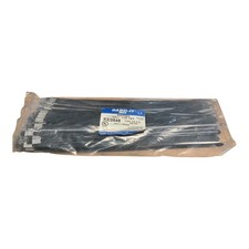 BAND-IT KE0848 Coated Nylon 11 316 Stainless Steel Ball-Lok Cable Tie, 5/16