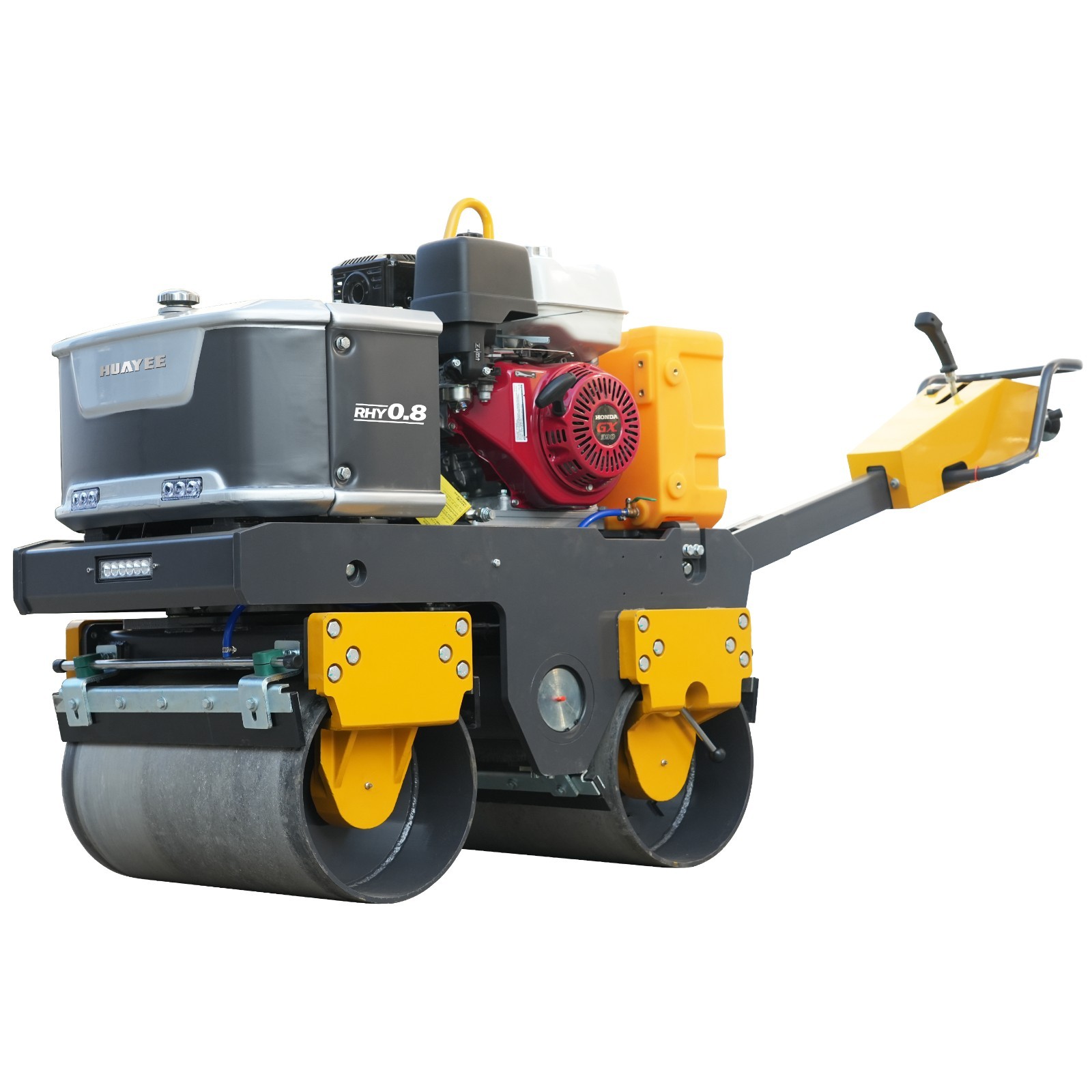 HUAYEE RHY0.8 Vibratory road rooller–13HP Honda GX390 Engine 20kN Exciting Force
