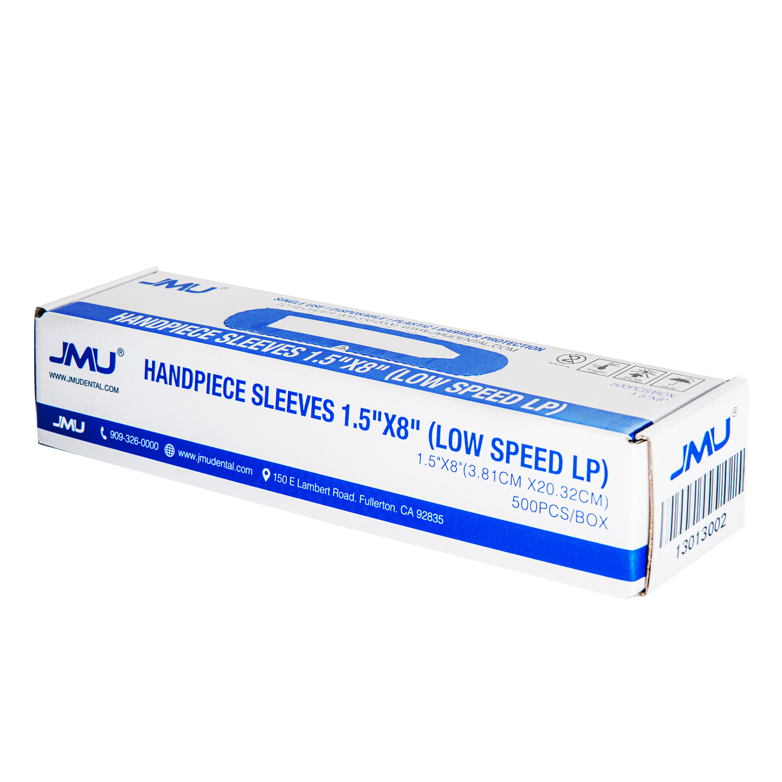 JMU 500pcs Dental Low/High Speed Handpiece Clear Cover Sleeves 1