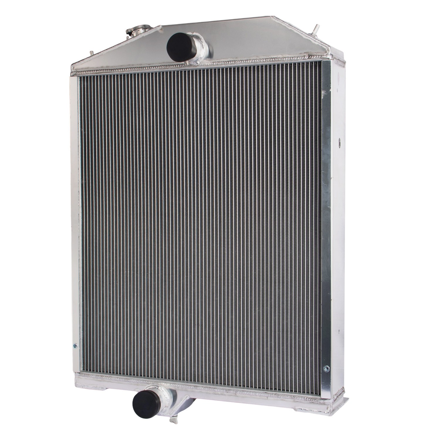 4-Row Radiator For John Deere 4640 4840 Tractor RE21896 RE21895 AR79456 AR79458.