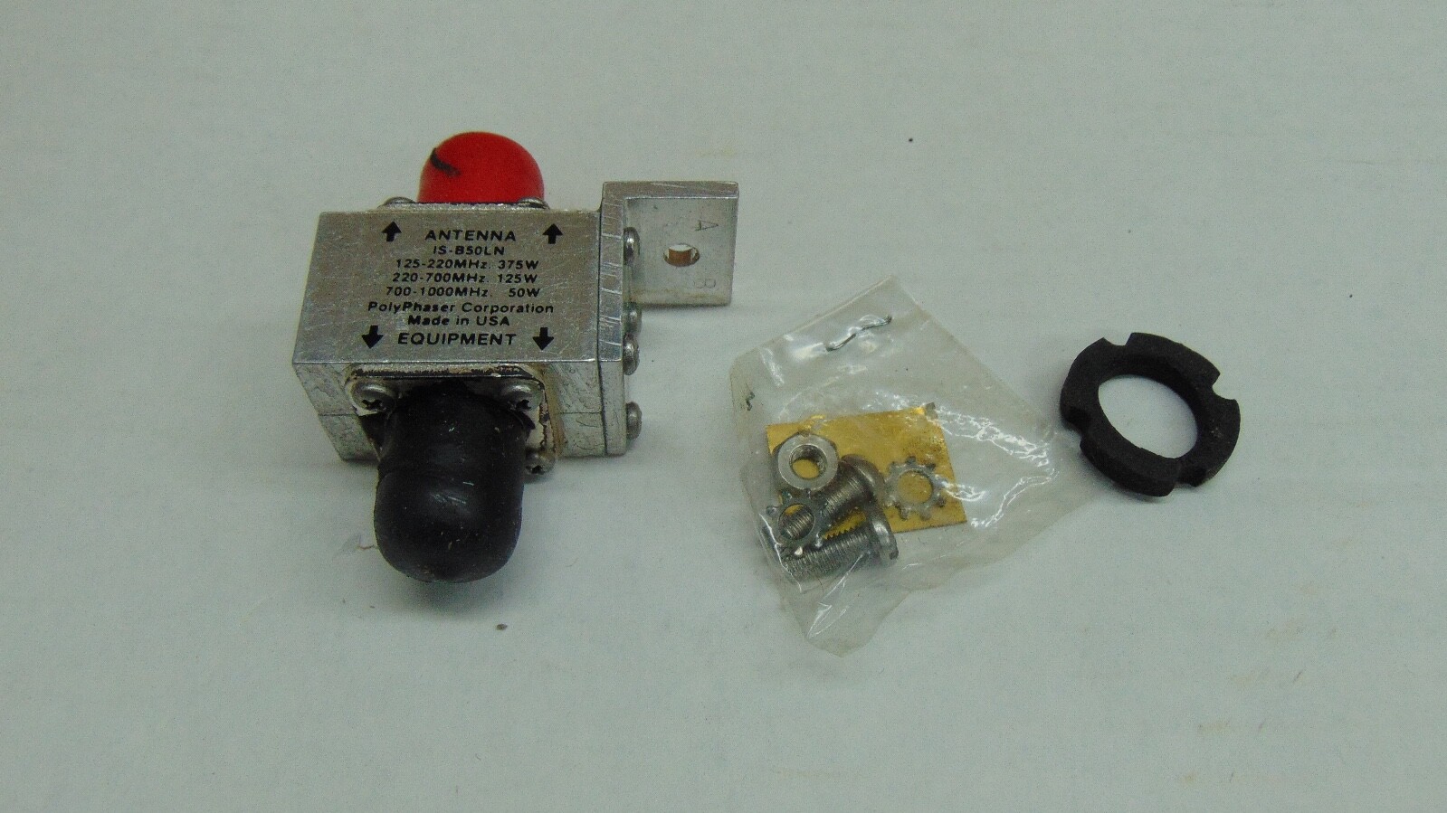 PolyPhaser IS-B50LN Bulkhead Arrestor unused in box 