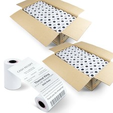 200 Rolls 2.25 In x 50 Ft Thermal Receipt Paper Rolls POS Cash Register Printer picture