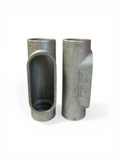 Eaton Crouse-Hinds C67 Type C Conduit Body 2in Form 7 Feraloy Iron Alloy picture