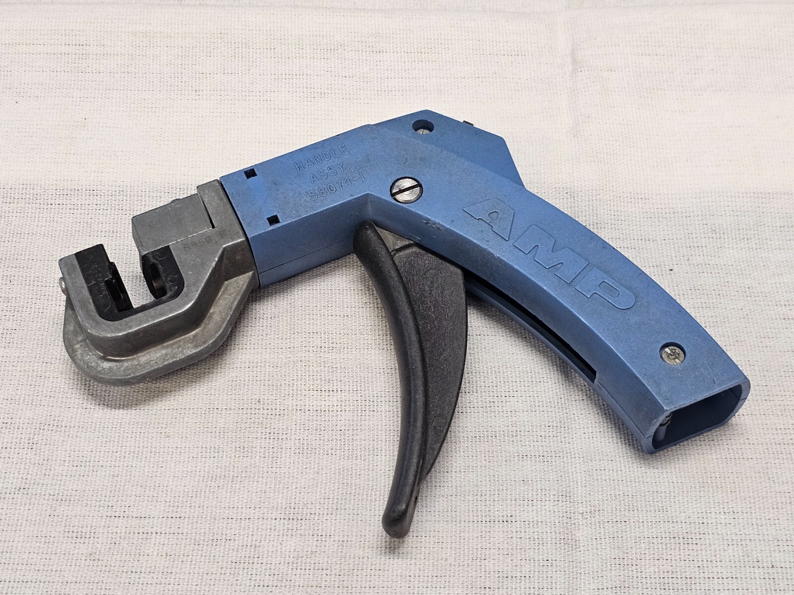 Tyco TE Amp 58074-1 58063-2 Terminating Head Crimper Receptacle ...