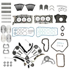 3.6L Full Gasket Set Lifters Timing Chain Kit VVT Sproket Bearing HS26541PT picture