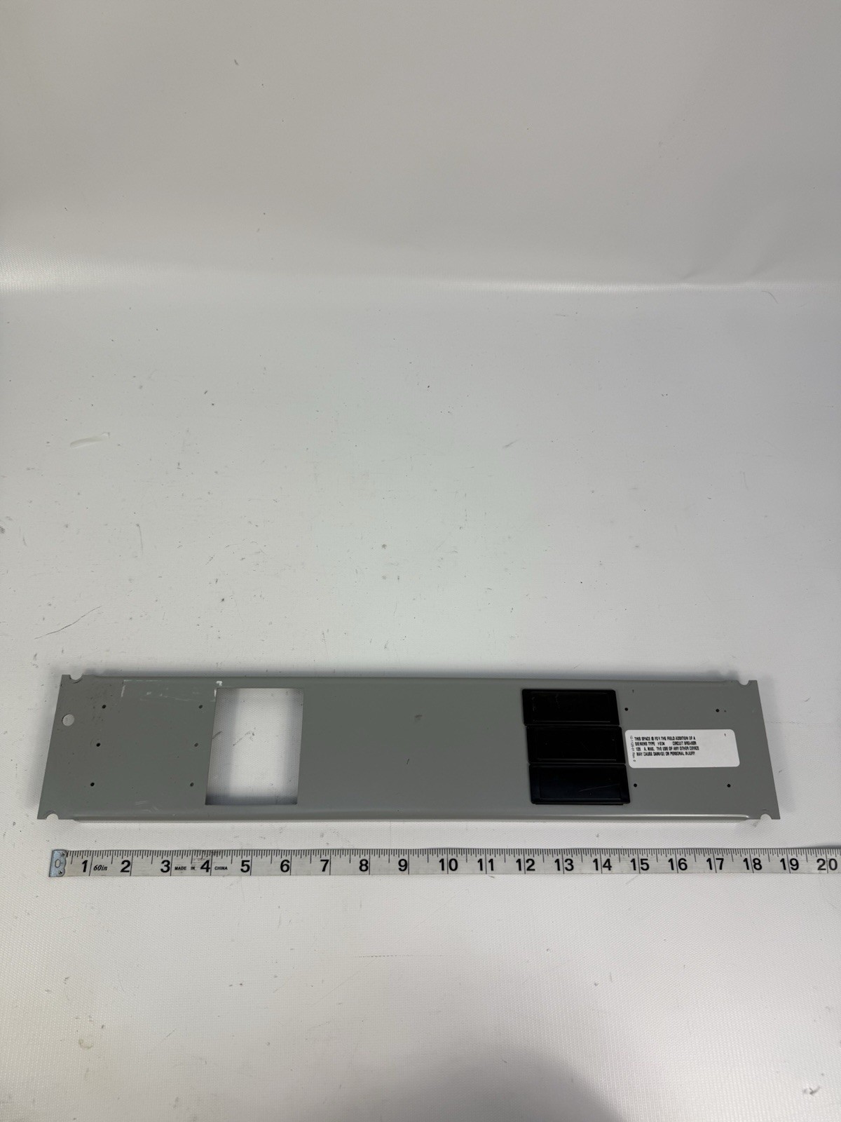 SIEMENS P4, TWIN FILLER PLATE COVER, P4 Circuit Breakers Panel Board Cover HED4
