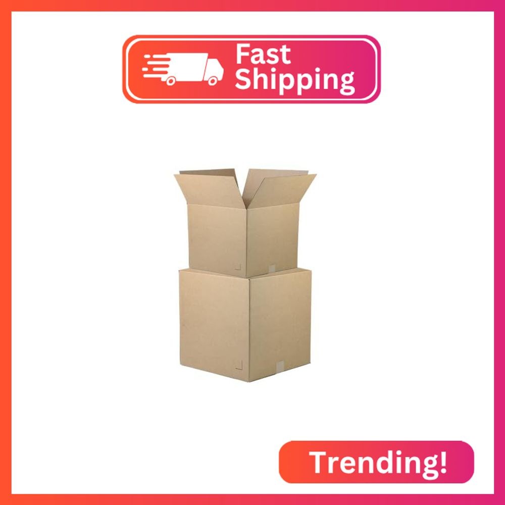 The Boxery Moving Boxes X-Large 4-Pack | 24” x 24” x 24”