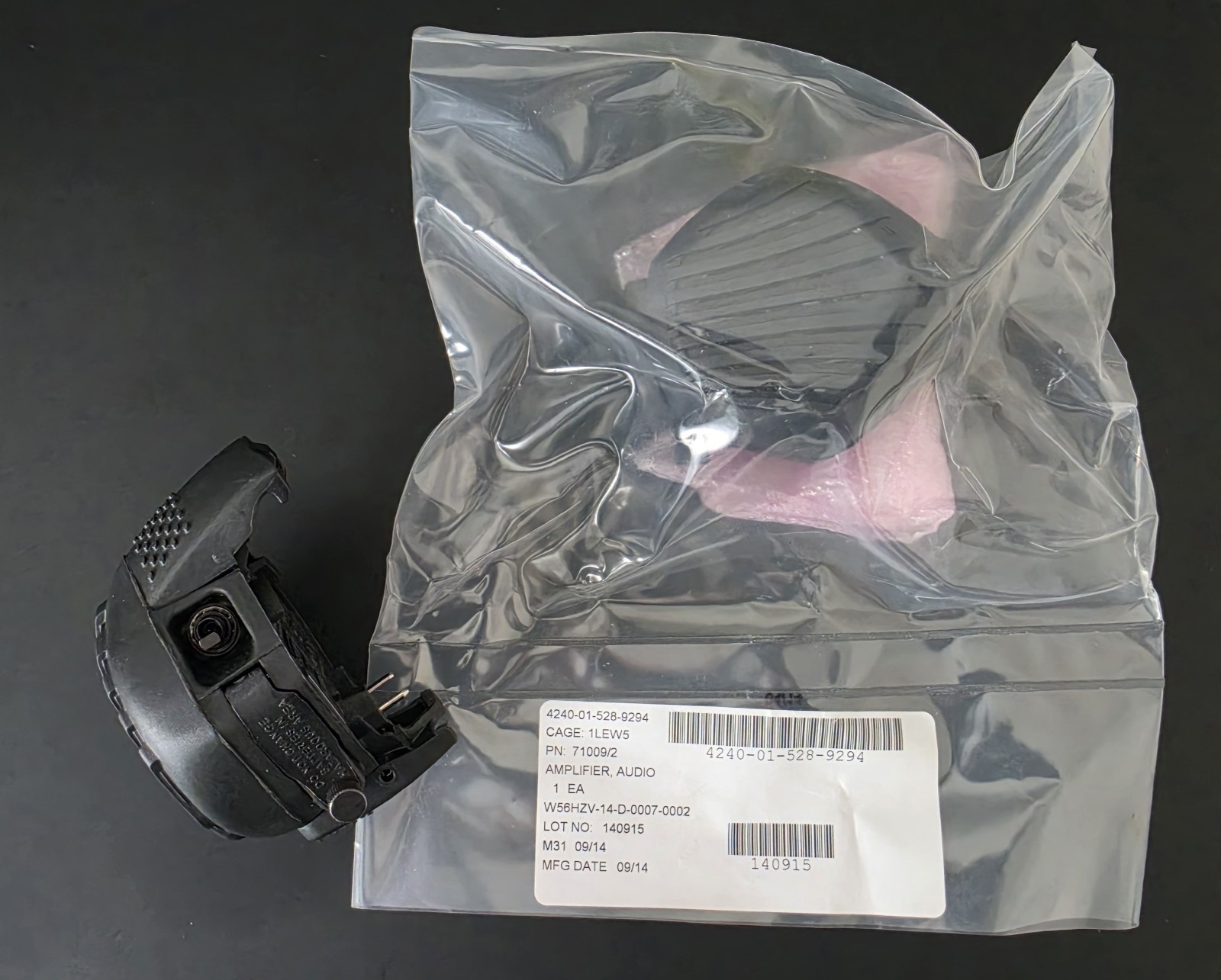 Avon VPU Audio Amplifier 71009/2 for Avon FM50 / C50 Respirator Gas Masks