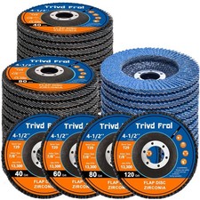 40 Pack Flap Discs 4.5