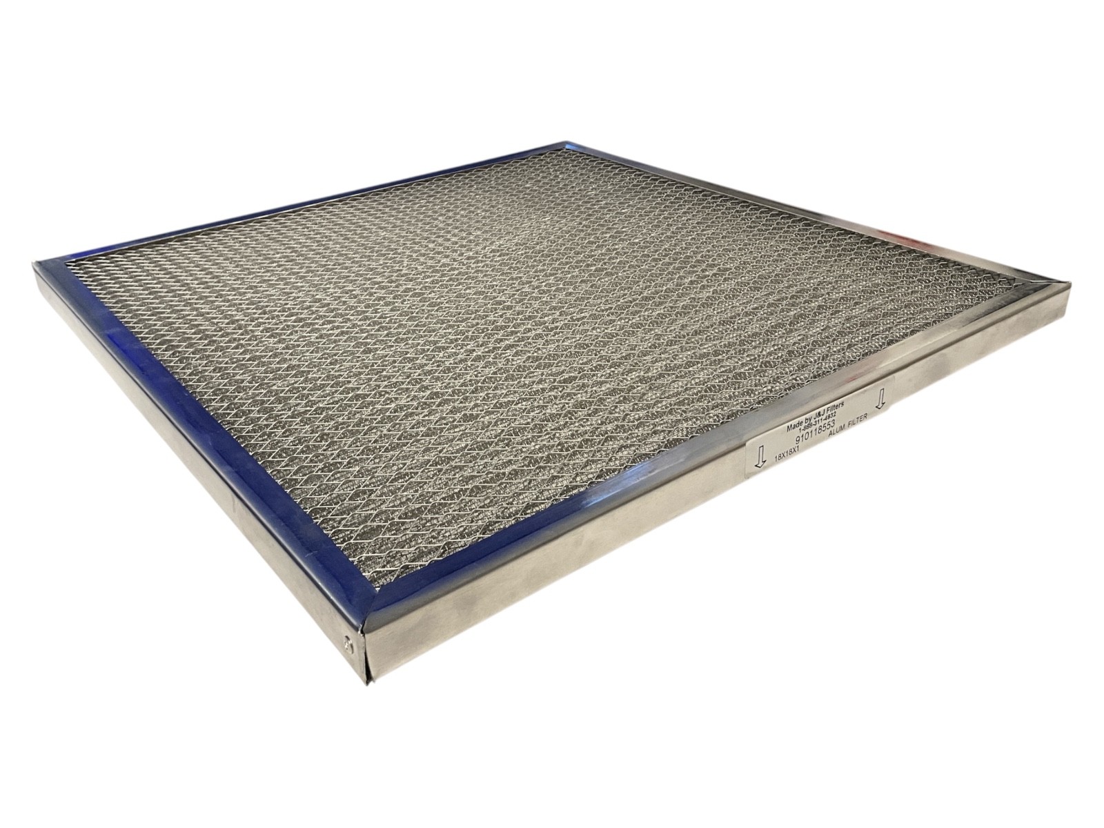 17.5x17.5x1 Aluminum Grease Filter for Commercial Range Hood – J&J Filters