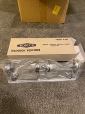 Lot of 9 Bobrick B-265 Double Toilet Tissue Dispensers Chrome Vandal Resistant picture