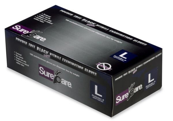 SureCare XX-Large Glove 7 mil Powder-Free Nitrile Disposable 10/90\'s