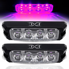 4-LED Strobe Light Purple Waterproof Emergency Beacon Flash picture