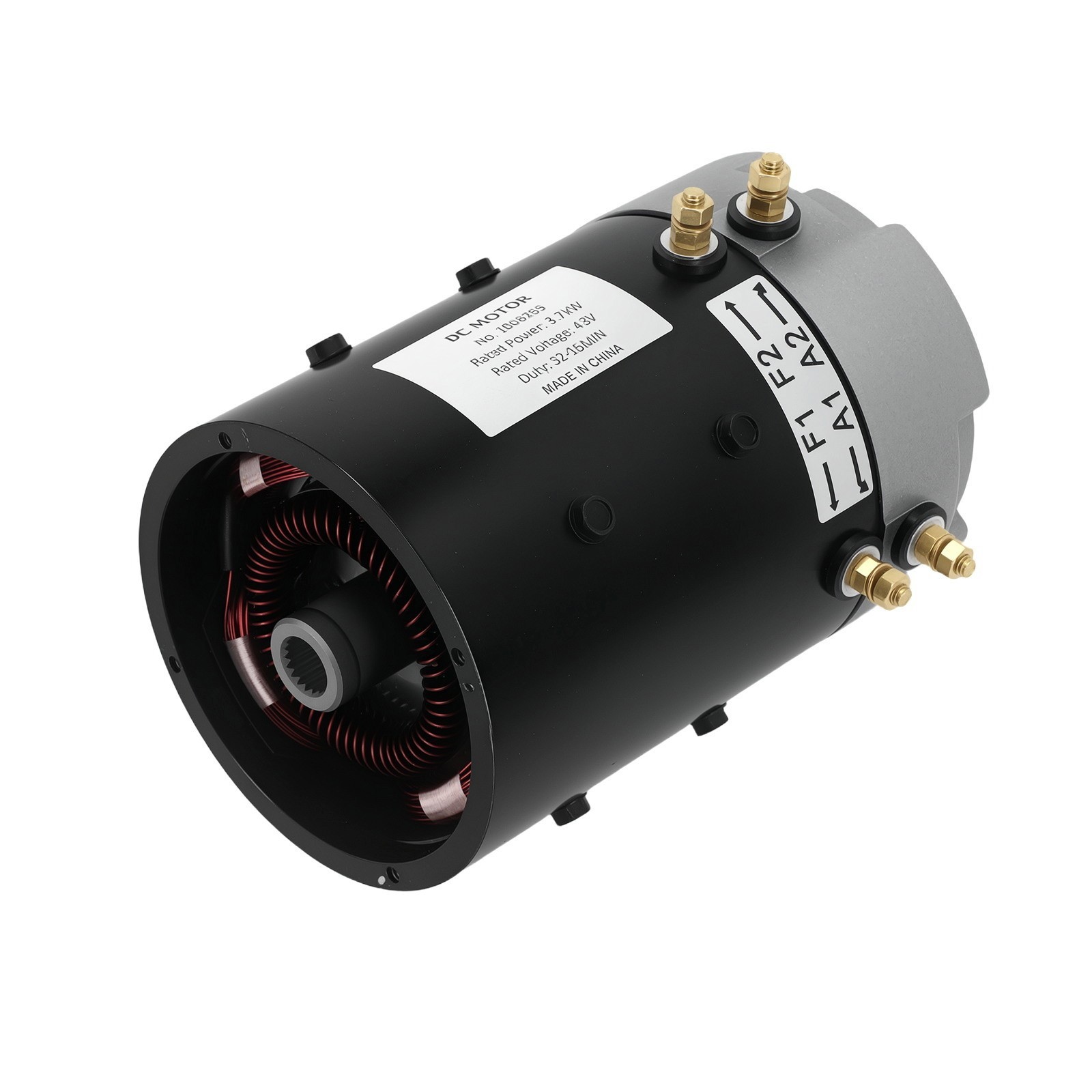 3.8 Kilowatts ZQS48-3.8-T1 Drive Motor for Tomberlin E-Merge Golf Cart 2007-UP