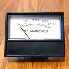 Prime DC Amperes Analog Panel Meter Ammeter Gauge Model/MPN DC AMPERES picture