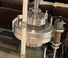 Oil Diffusion Pump Chevron Cooling Baffle Great Condition | Varian picture