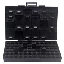 Aidetek BOXALL96AS 96 lids anti-static ESD Safe Surface Mount Components Box picture