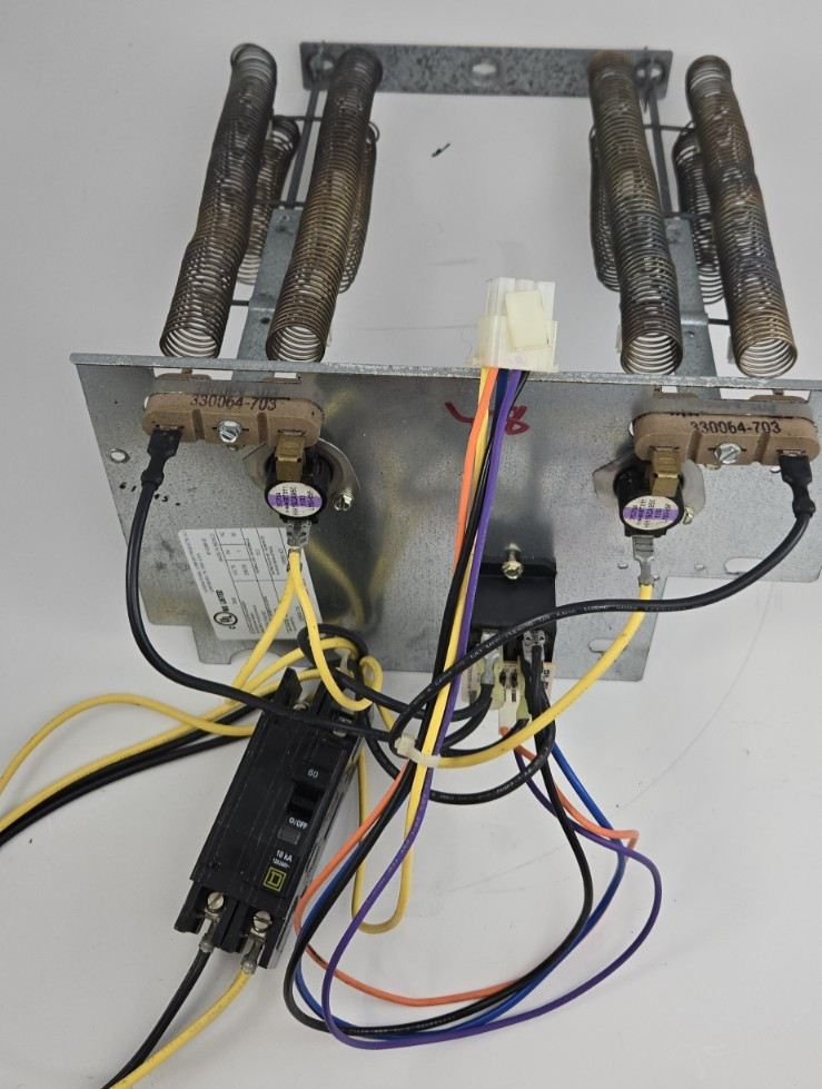 ICP 10 KW Electric Heat Assembly EHK10AKB2 81-0348-00 326592-422 208/230V ICP 10 KW Electric Heat Assembly EHK10AKB2 81-0348-00 326592-422 208/230V