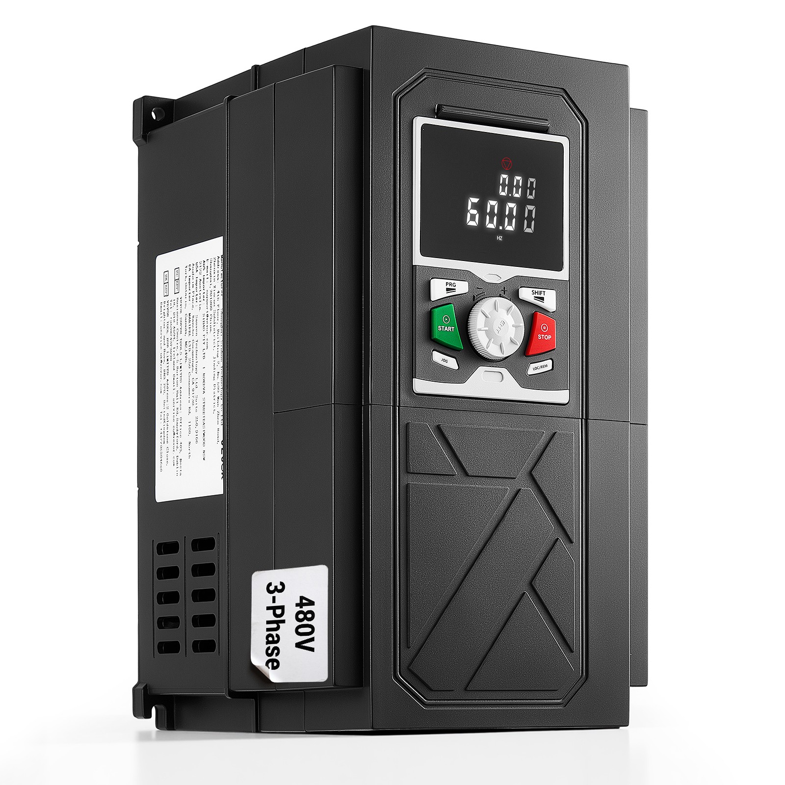 VEVOR 20HP 15KW 35A Variable Frequency Drive, 3-Phase AC480V Input/Output