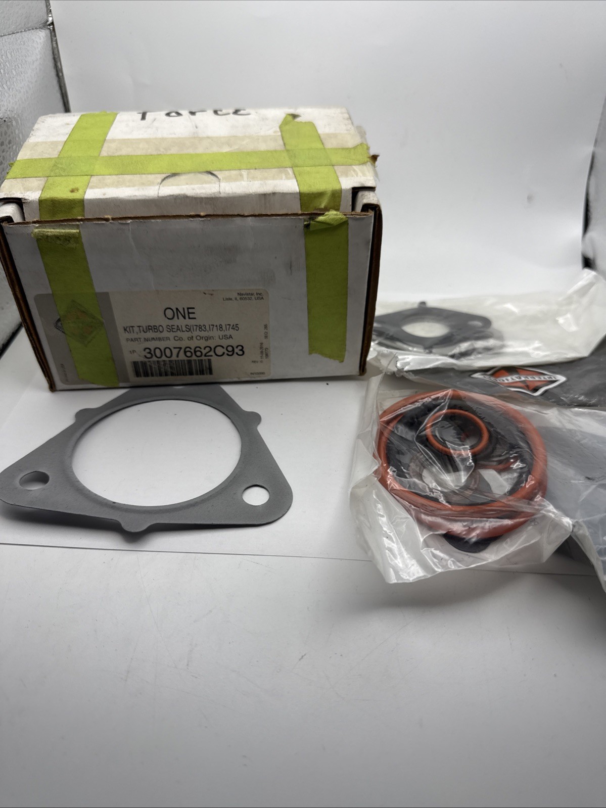 OEM Navistar International Turbo Seal Kit 3007662C93 I783 I718 I745 3007662C94