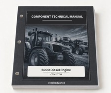 Component Technical Manual fits John Deere 6090 Diesel Engine CTM117719 picture