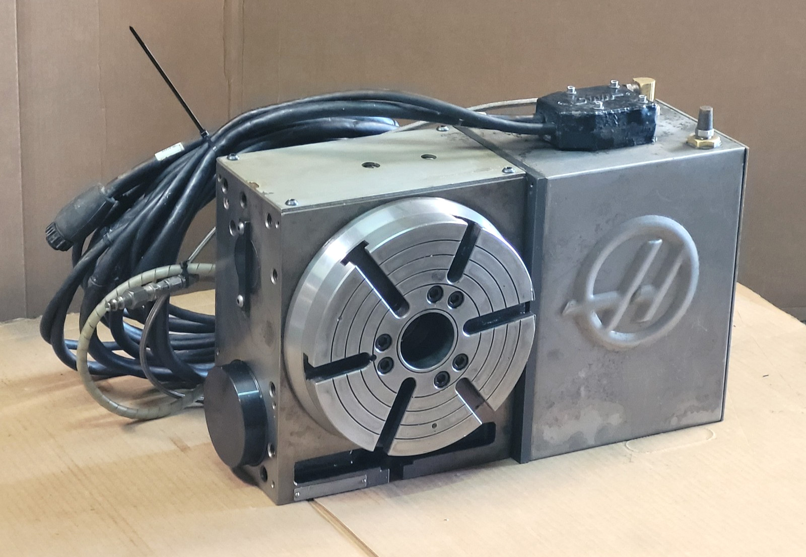 HAAS HRT210 ROTARY TABLE P1 SIGMA 1 SEE VIDEO