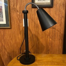 D.W. Haber Industrial Restaurant Heat Lamp Black Single Head Food Prep picture