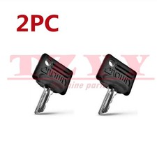 (2) Ignition Key For Crown Forklift Walkie Wave PE3000 - 107151-001, 089216-001 picture