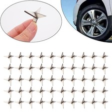 200PC- Tire Puncture Spikes Heavy Portable Duty Carbon Steel Triangle RoadSpikes picture