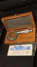 Vintage Mitutoyo 0-1” outside micrometer 103 series picture