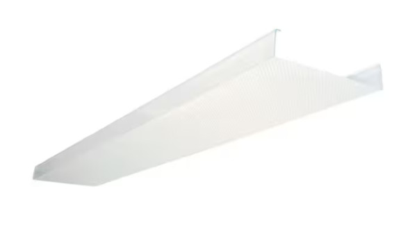 Lithonia Lighting 4 ft. Replacement Wrap Around Lens