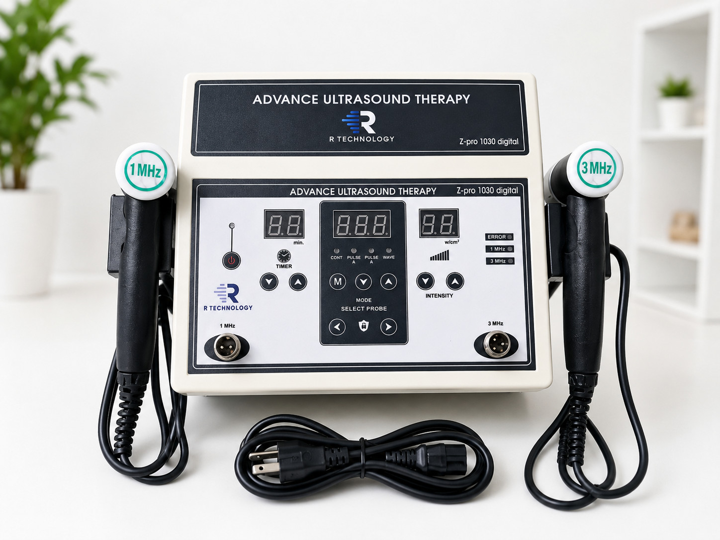 Newly Advance With 1mhz & 3mhz Physiotherapy ultrasound Machine Z-Pro 1030