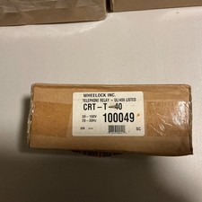 Wheelock Telephone Relay CRT-T-40 can relay 100049 NOS picture