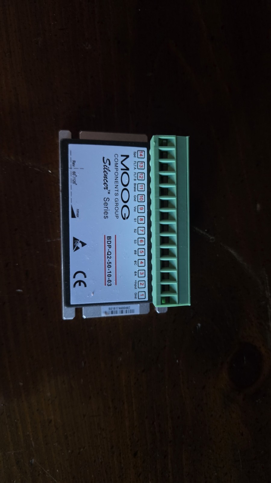 MOOG Silencer Series Servo Drive Module DC Chassis 50A BDP-Q2-50-10-03 MOOG Silencer Series Servo Drive Module DC Chassis 50A BDP-Q2-50-10-03