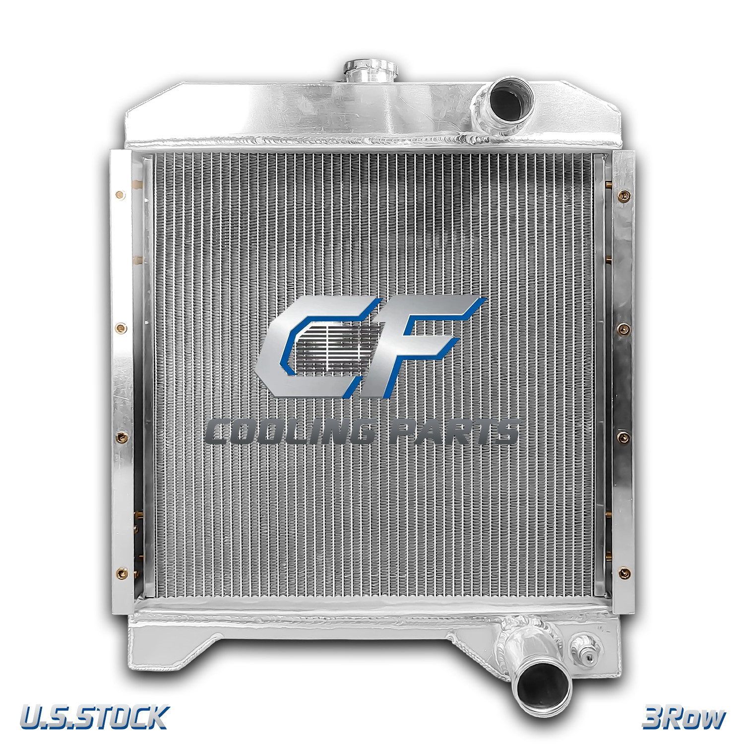 3-ROW RADIATOR Fit Case IH Backhoe 580K 580K-1 580K-11 580K-111 580SK A172038