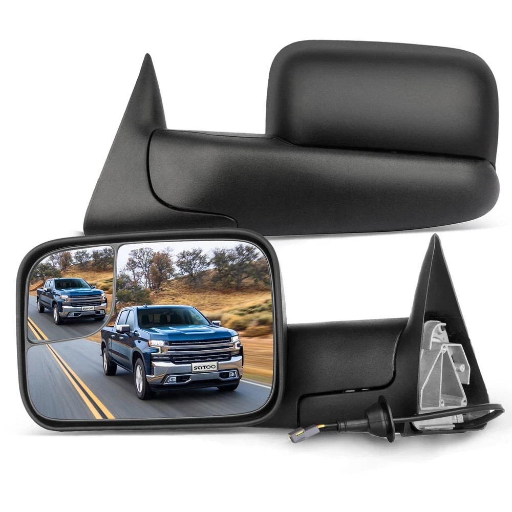 Exterior Mirrors for 1994-1997 Dodge Ram 1500 2500 3500 Electrical Pair Exterior Mirrors for 1994-1997 Dodge Ram 1500 2500 3500 Electrical Pair