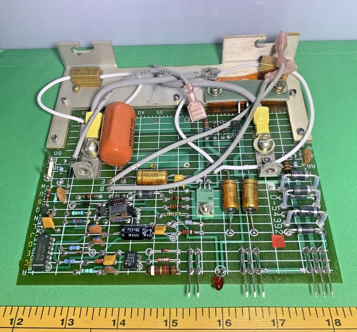 Reliance Electric 0-54392 VVI Inverter Base Driver Card  -- 801420-75A