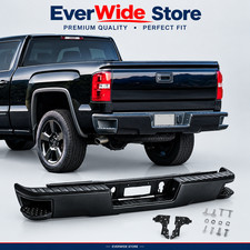 Rear Step Bumper Compatible with 2015 2016 2017 2018 Chevy Silverado/GMC Sierra picture