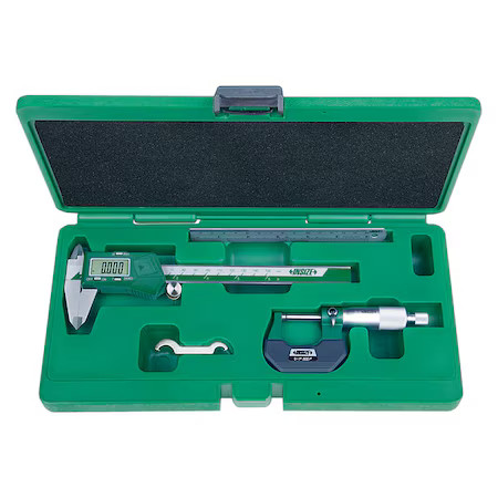 Insize 5003-1E Precision Meas.Tool Kit, Digital Caliper
