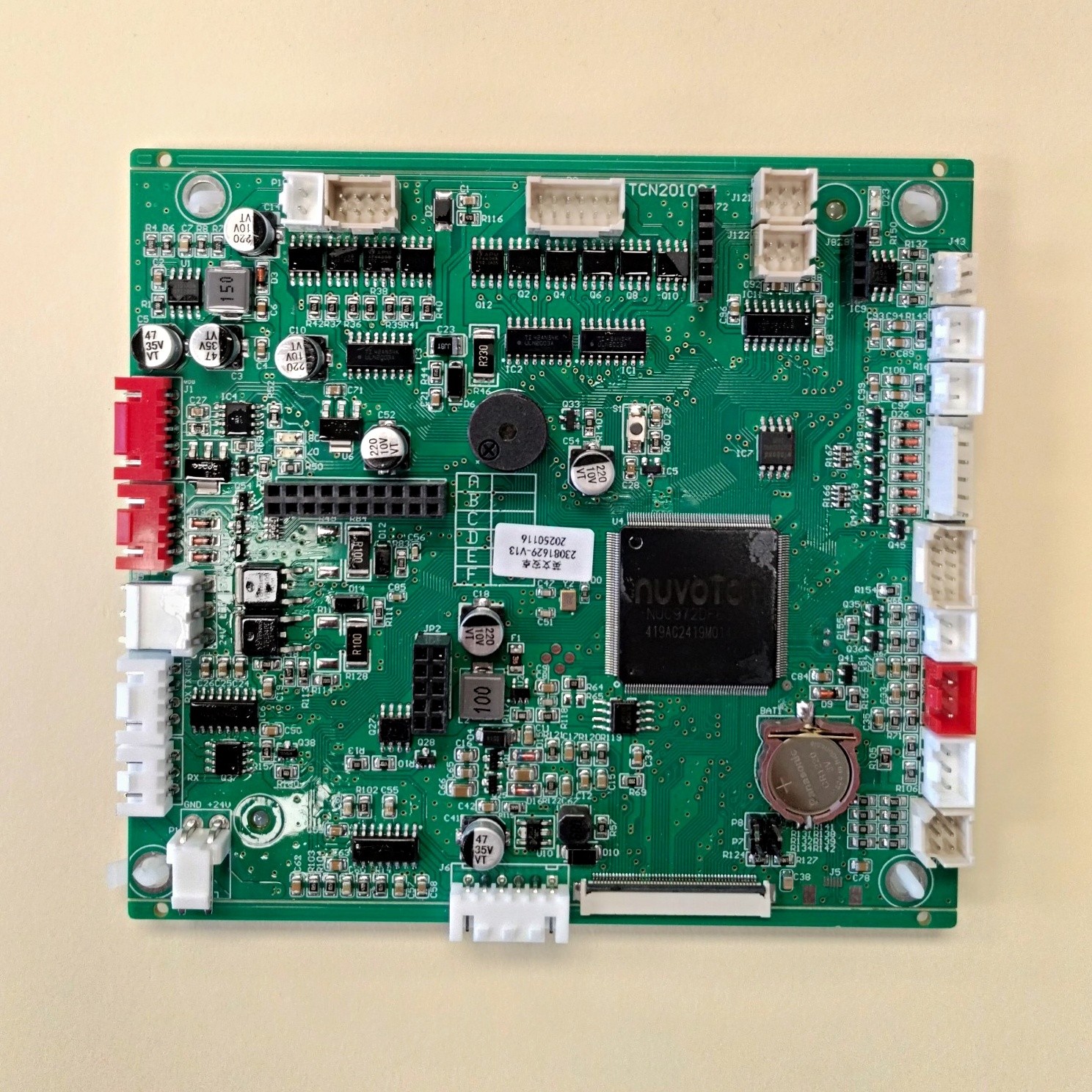 TCN2010 Vending Machine Main Control Board PCB Nuvoton NUC972