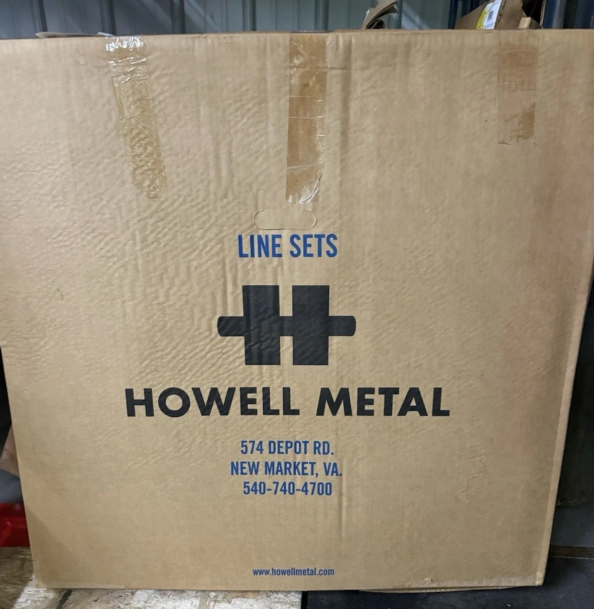 Howell Metal 1/4”x1/2”x1/2”x25M Copper Line Set With Southwire 14/7 50’ Wire