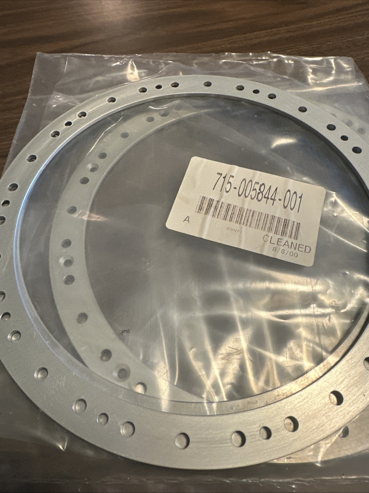 Lot Of 3 Lam Research 715-005844-001 Ring Orifice Semiconductor Equipment Part Lot Of 3 Lam Research 715-005844-001 Ring Orifice Semiconductor Equipment Part