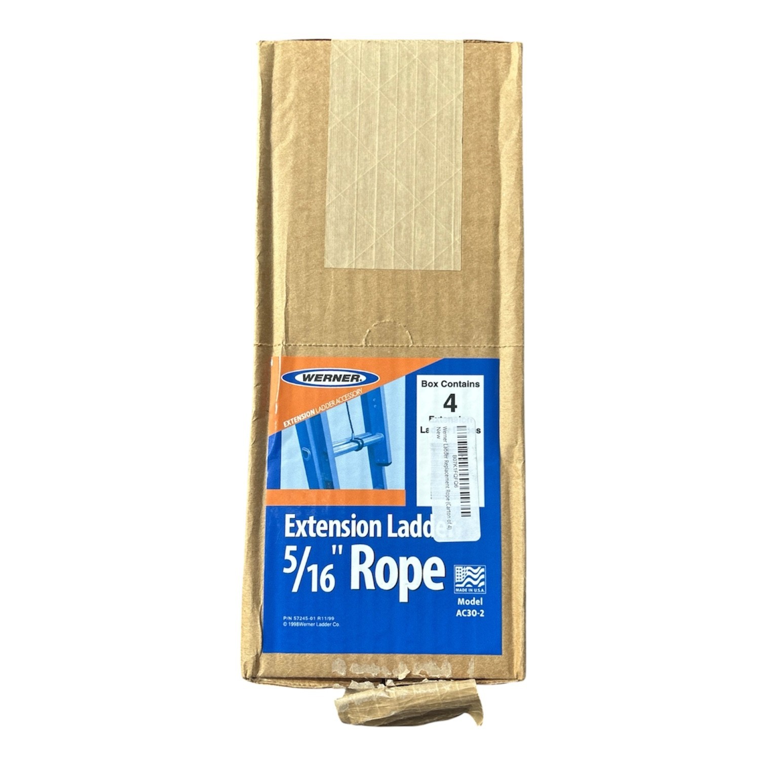 Werner Extension Ladder Rope Kit - 4 Extension Ladder Ropes AC30-2