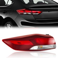 Left Driver Side Tail Light Assembly Compatible with 2017-2018 Hyundai Elantra, picture