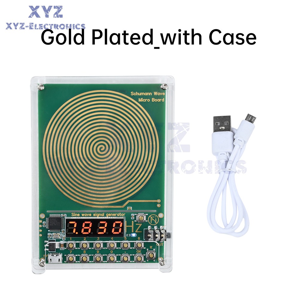 Digital Schumann Wave Generator Adjustable 0.1Hz~100kHz Sine Wave With Case Digital Schumann Wave Generator Adjustable 0.1Hz~100kHz Sine Wave With Case