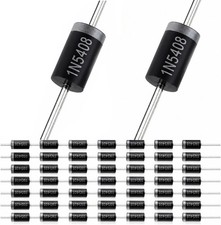 50pcs 1N5408 Rectifier Diode 3A 1000V DO-201AD (DO-27) 5408 IN5408 Axial 3 Amp picture