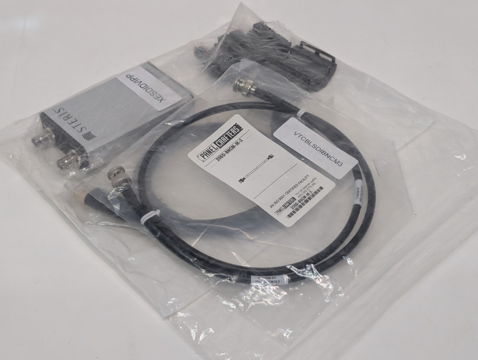 Steris SDI-DVI-PP Medical Video Signal Converter Kit w/ 20SD-BNCM-M-3 3ft Cable