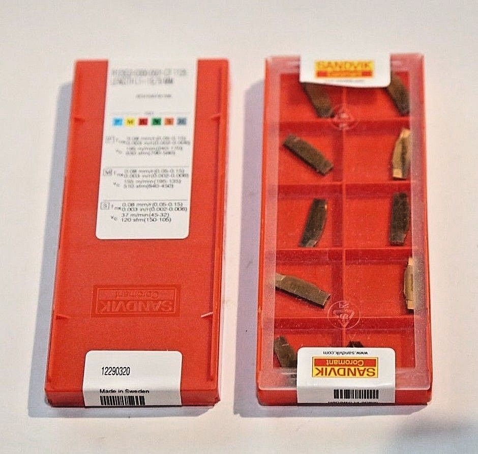 R123G2-0300-0501-CF 1125 SANDVIK *** 10 INSERTS * GENUINE FACTORY PACK *