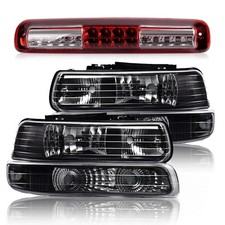 Headlights Assembly LED 3rd Brake Light for Chevy Silverado 1999-2002 1999-2006 picture