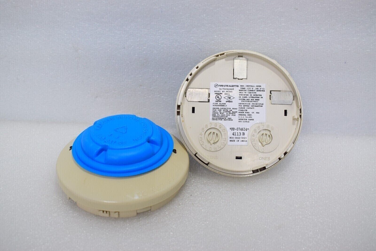 New Honeywell Fire-lite SD355 Photoelectric Smoke Detector USA ITEMS